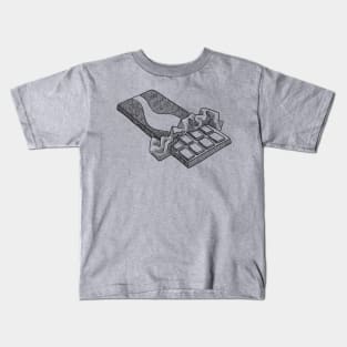 Chocolate Bar drawing Kids T-Shirt